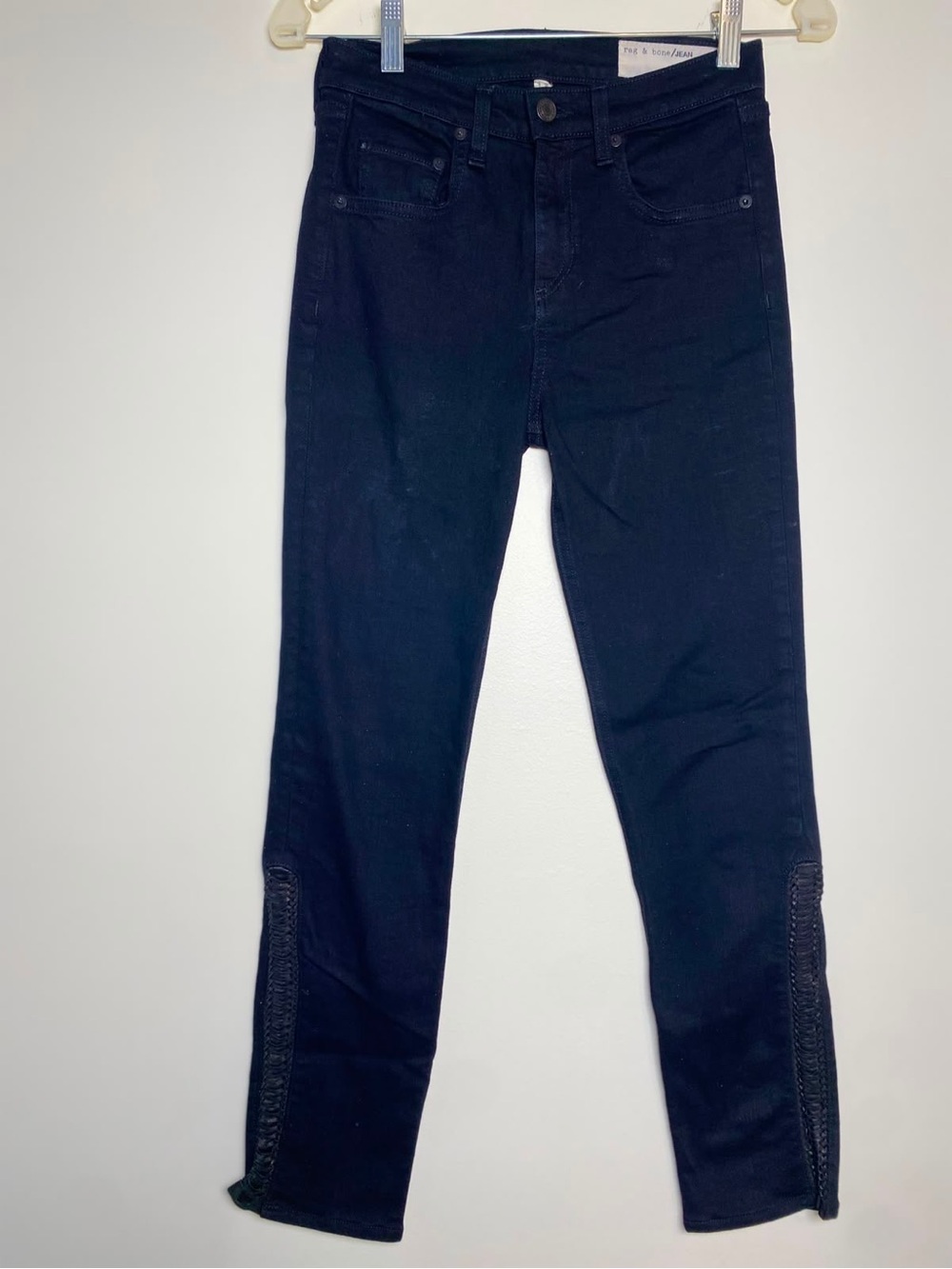 🔥Rag & Bone Black Women’s Slim Jeans  Size 26 EC🔥